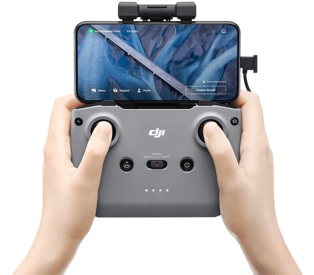 Il nuovo controller del DJI Mavic Air 2