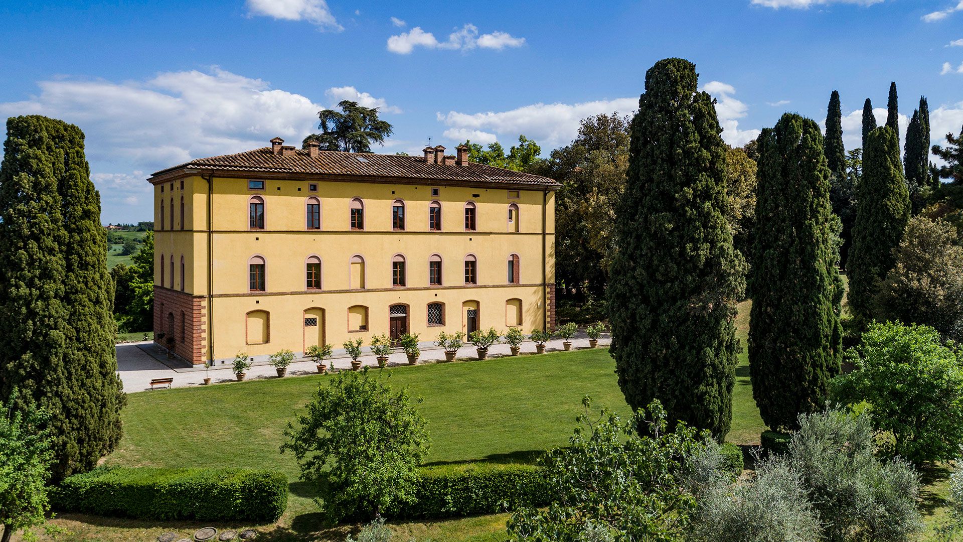 Villa Rocchi, fotografia con drone