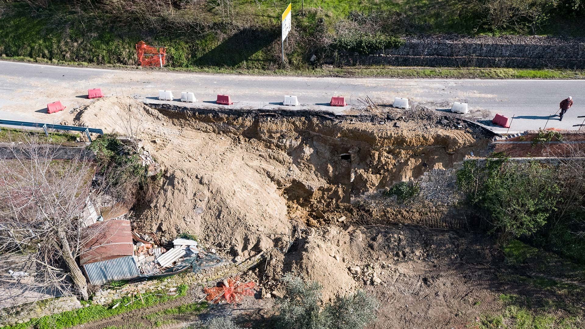 Rilievi fotografici di frane