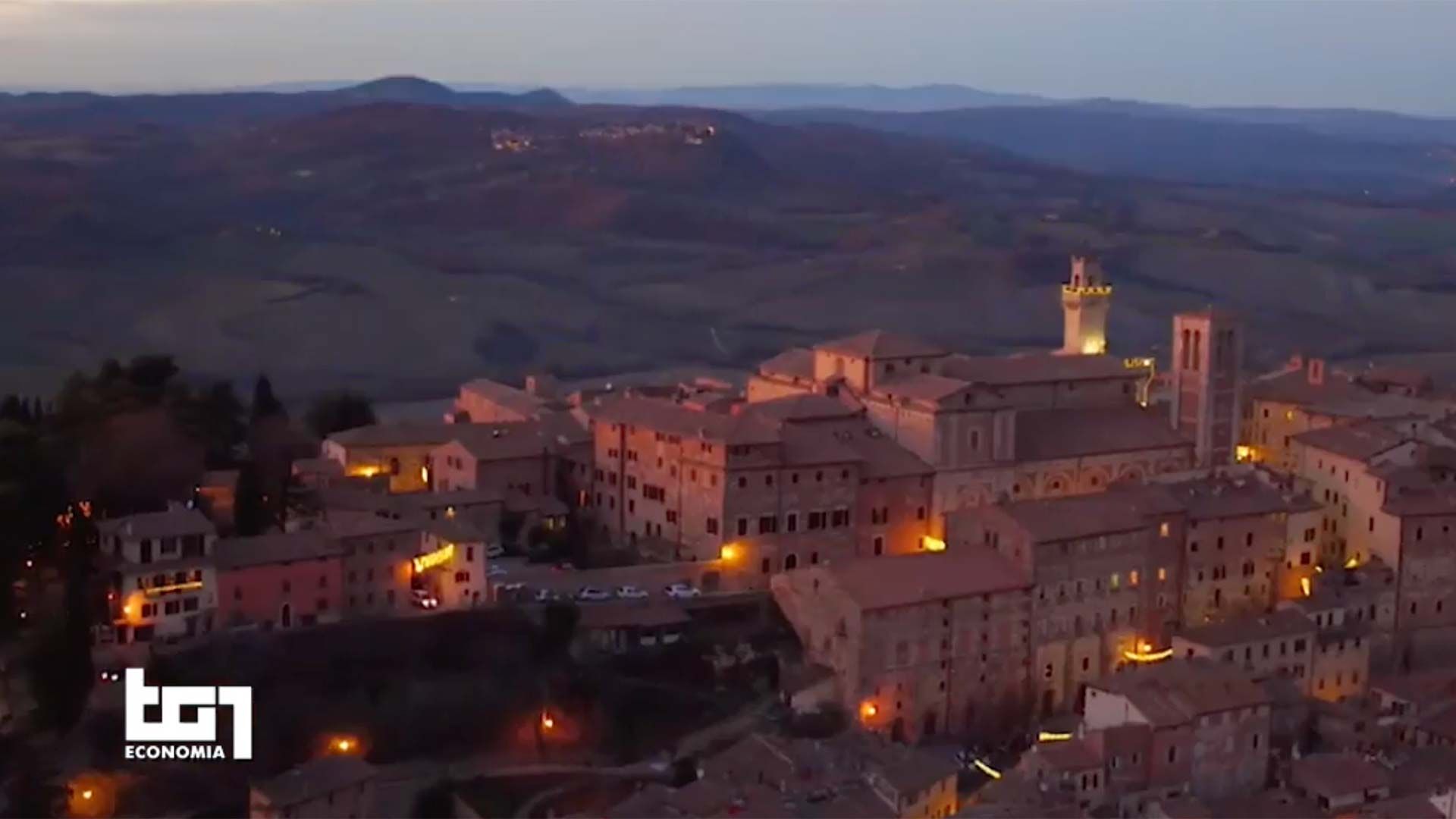 Su Rai TG1 le nostre immagini di Montepulciano